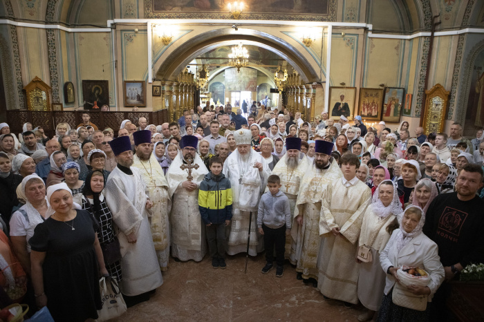Престольный праздник в Преображенском храме г. Балашихи