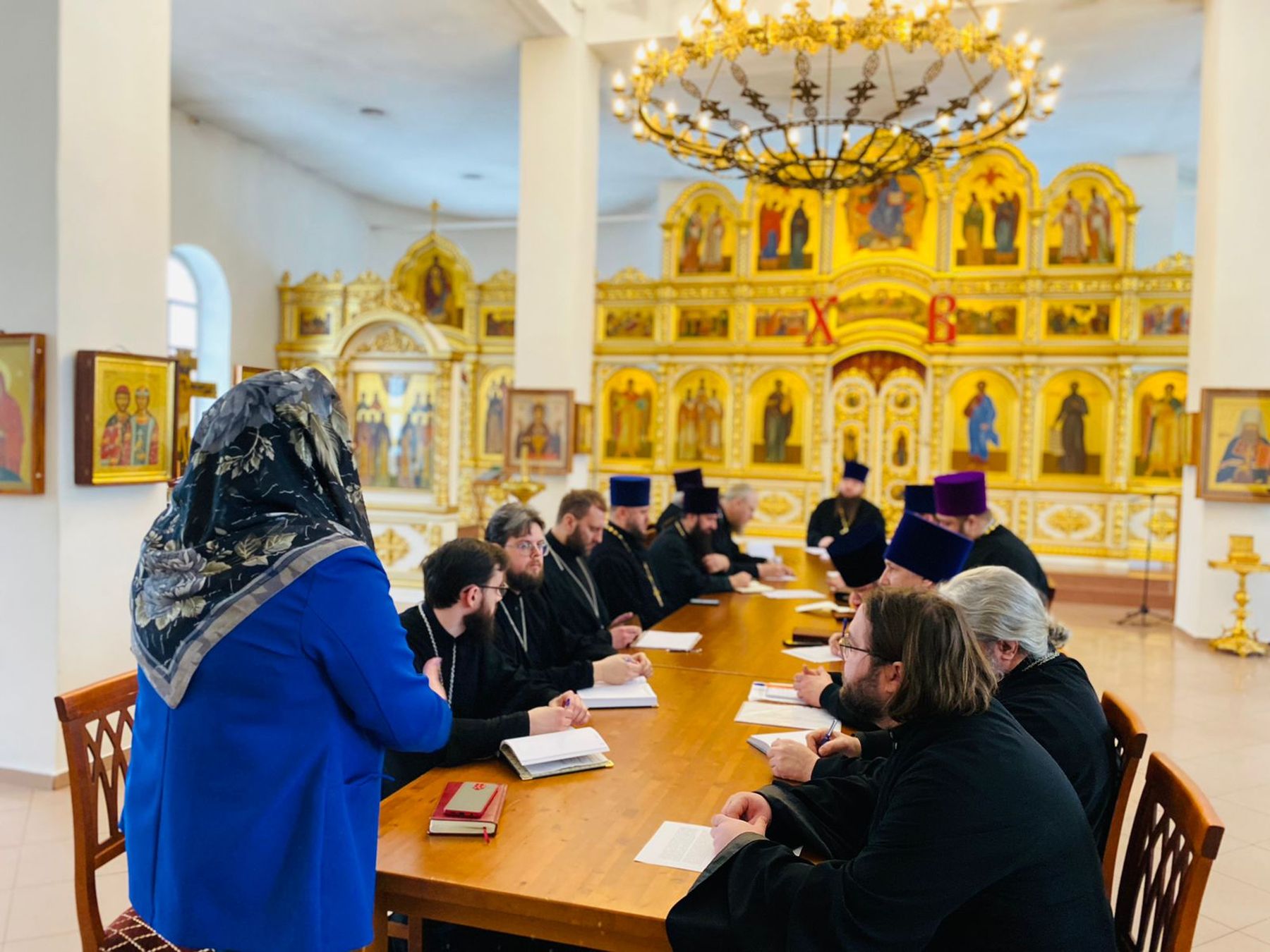 Встреча с духовенством
