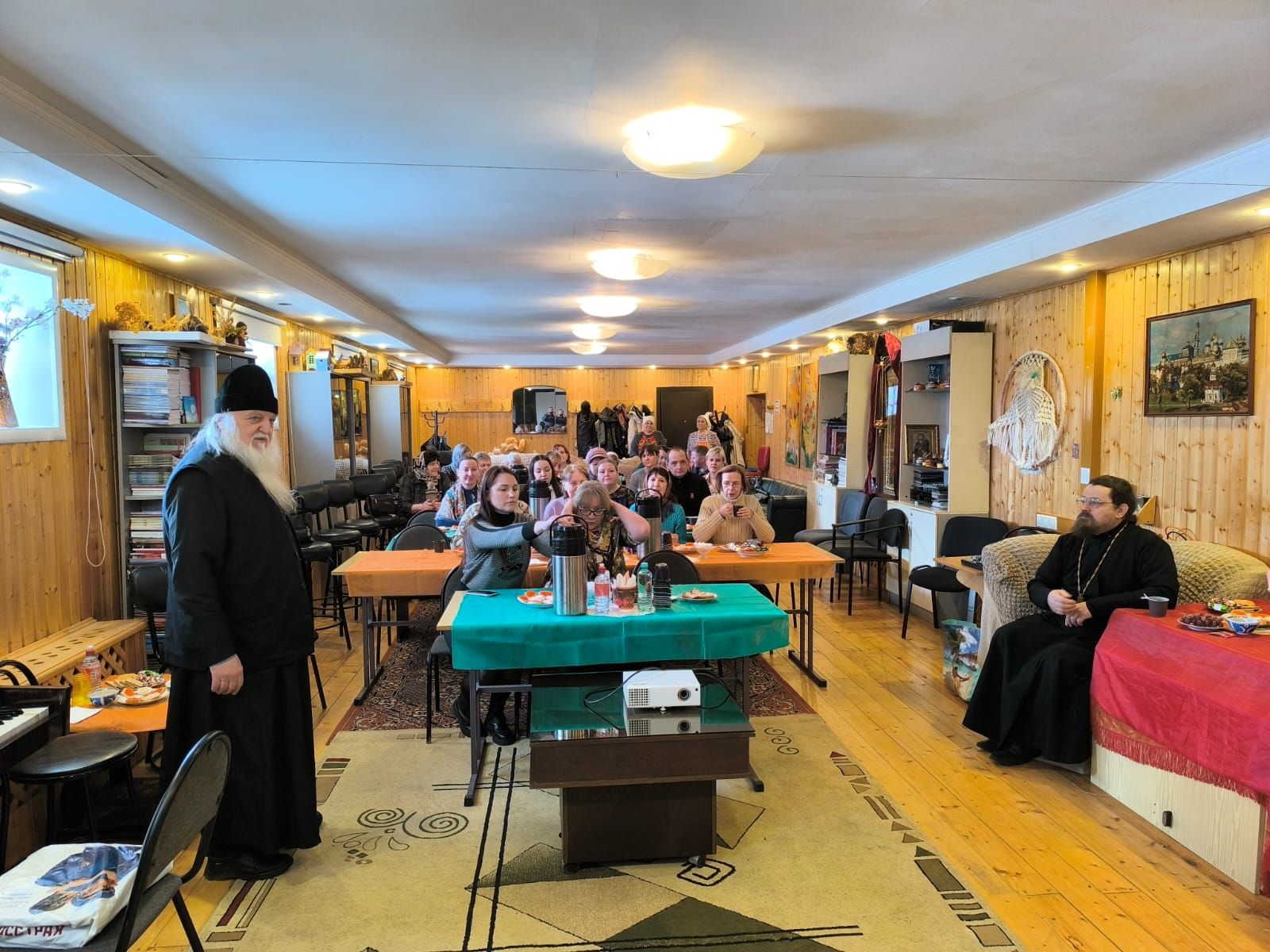 Поездка родственников участников СВО в Никольский храм деревни Большая Дубна