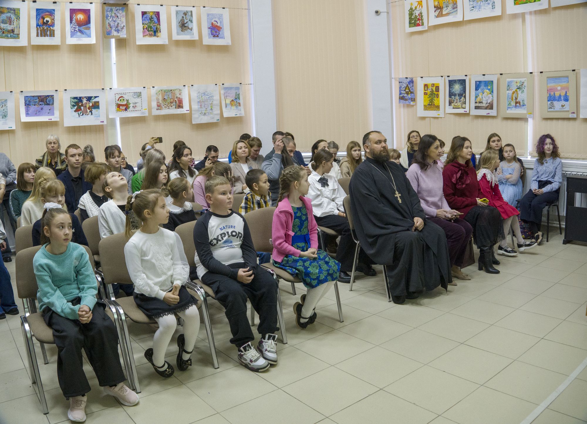 Конкурс детского рисунка «Вифлеемская звезда» в Щёлкове