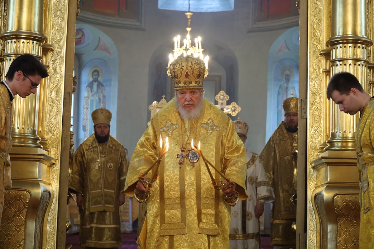 Архиерейское богослужение в день тезоименитства митрополита Крутицкого и Коломенского Павла 
