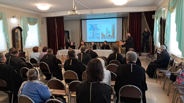 Совещание Координационного совета Межъепархиального отдела по реставрации и строительству в Балашихе