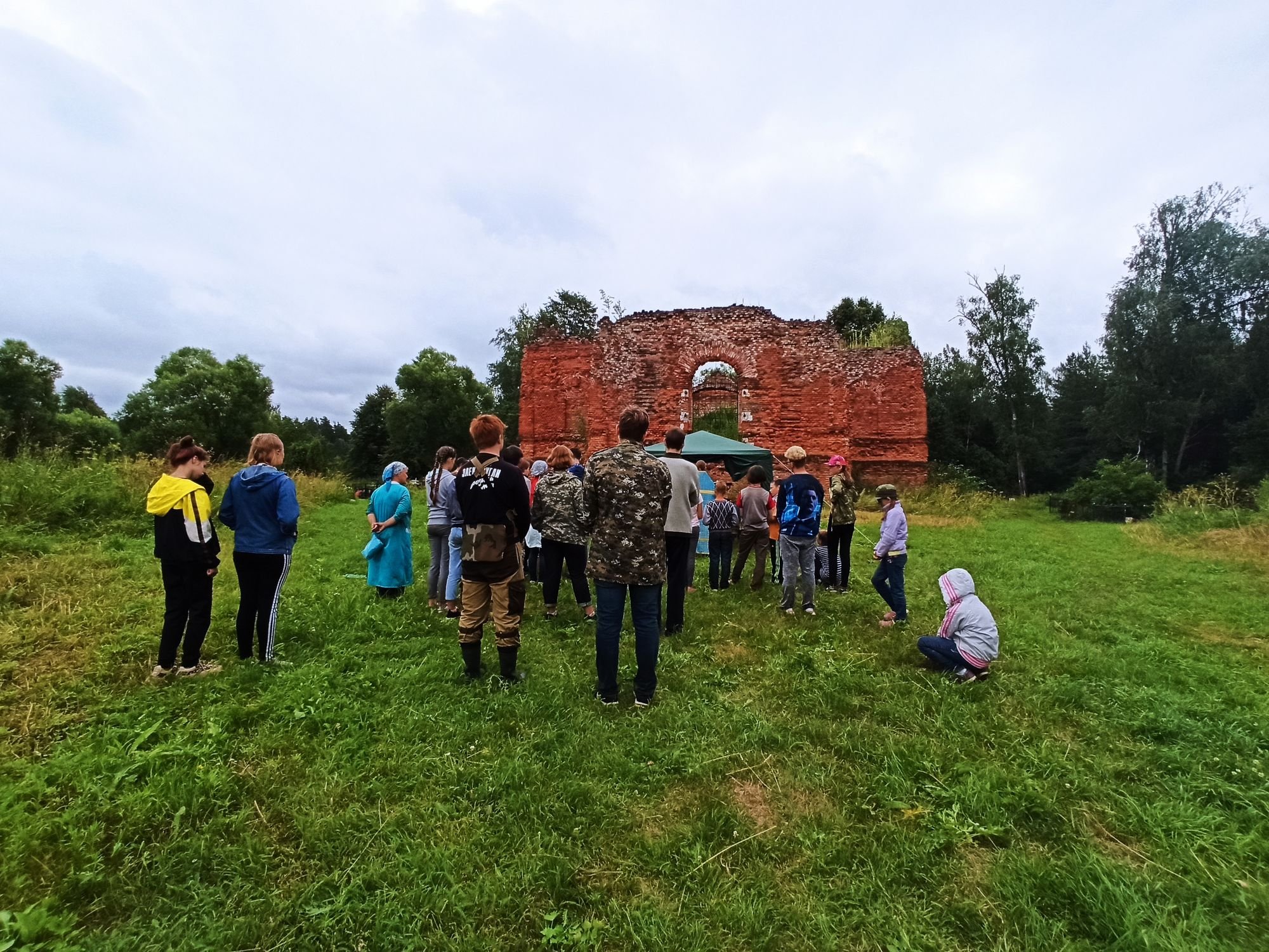 Паломничество по порушенным святыням Шатурского благочиния