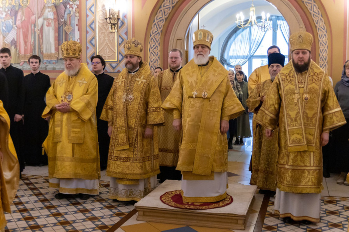 Престольный праздник в Коломенской духовной семинарии
