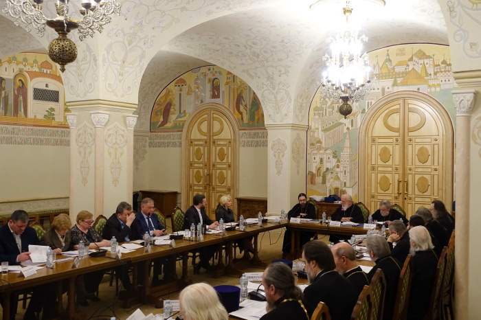 Заседание Организационного комитета по подготовке празднования 100-летия блаженной кончины святителя Тихона, Патриарха Московского