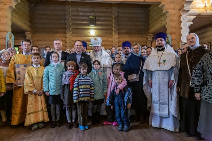 Освящение Сергиевского храма г. Балашихи 