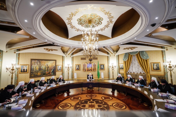 Заседание Высшего Церковного Совета и награждение епископа Балашихинского и Орехово-Зуевского Николая