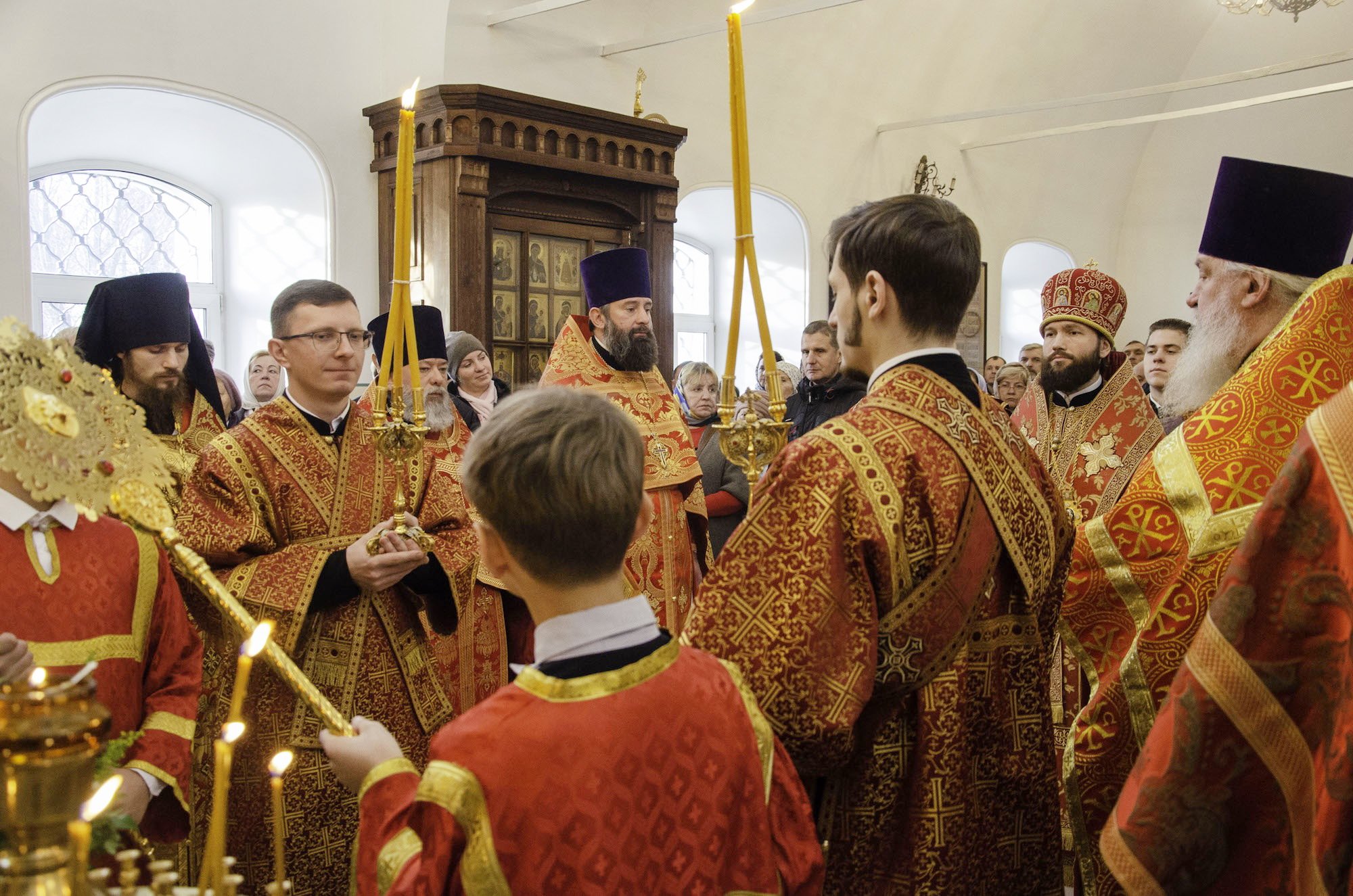 Московской епархии русской православной церкви. Празднование собора новомучеников Санкт-Петербург.