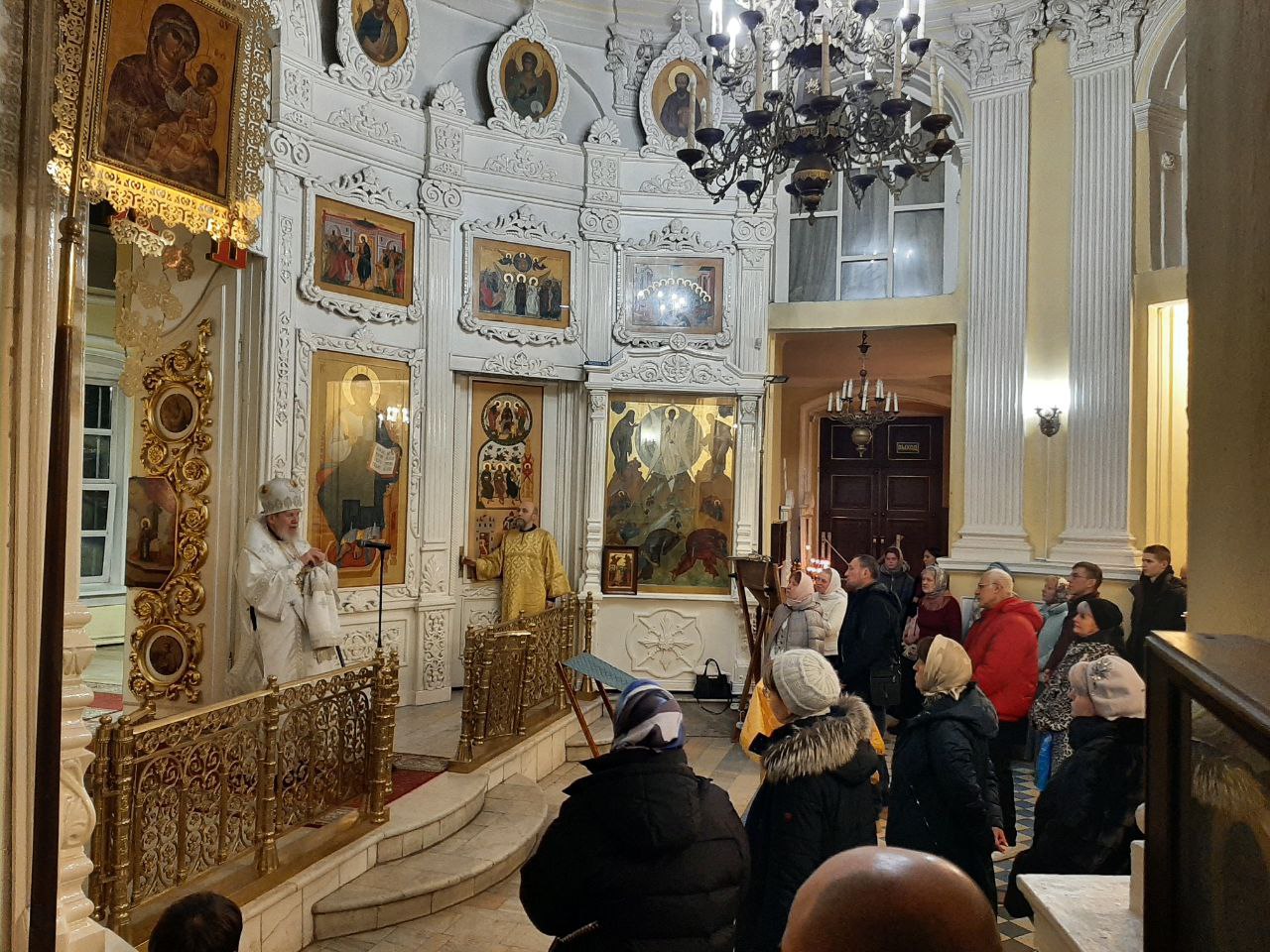 Архиерейское богослужение в Преображенском кафедральном соборе Балашихи 