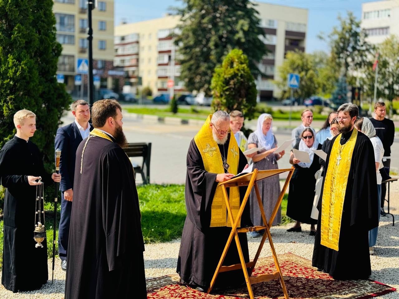 Архипастырский визит в Георгиевский храм города Павловский Посад