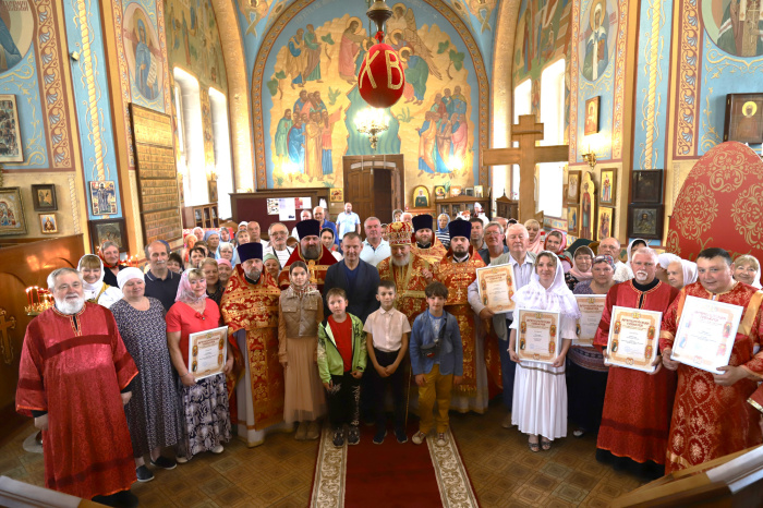 Престольный праздник в Иоанно-Предтеченском храме села Ивановское