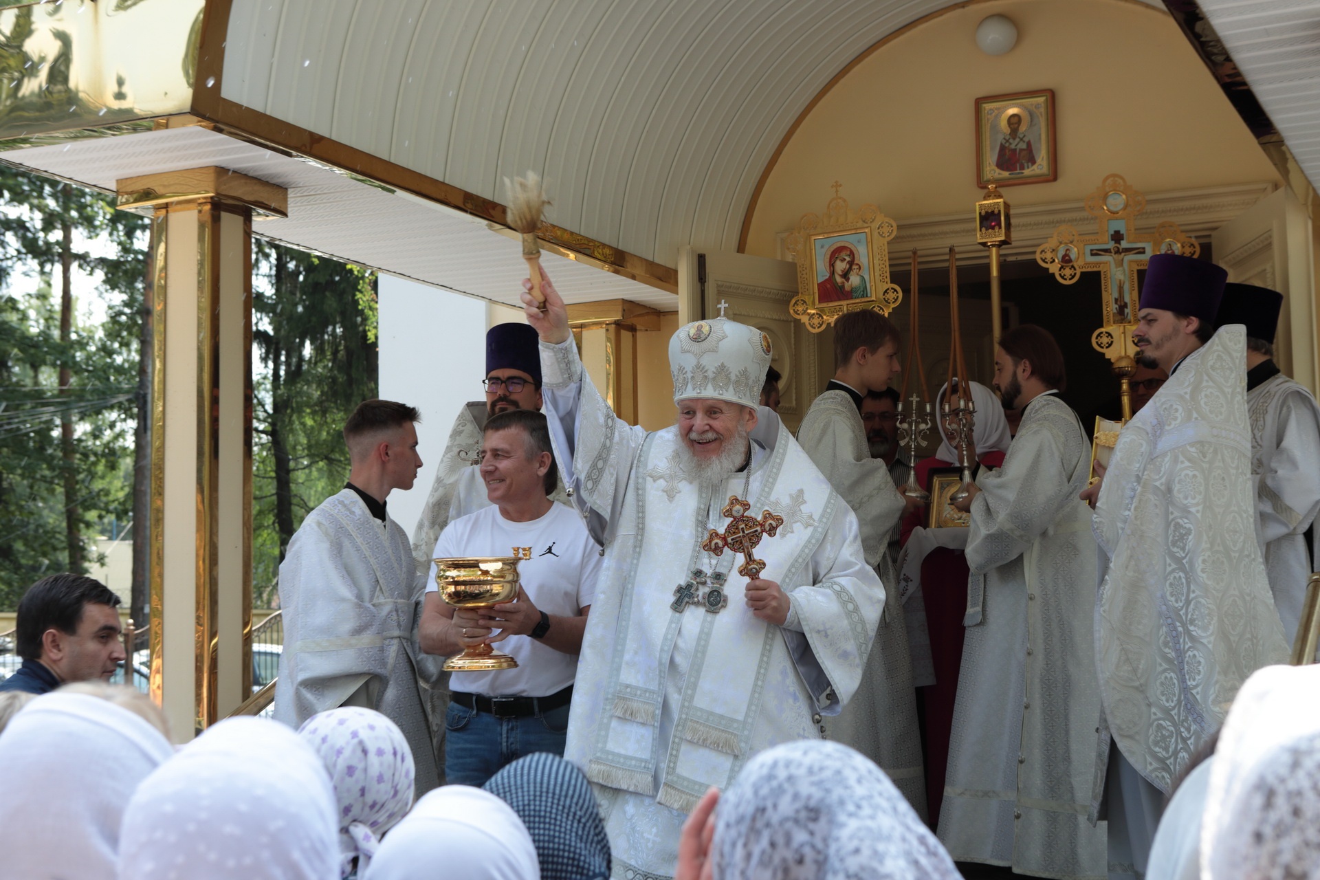 Православный храм в микрорайоне Южный Балашиха