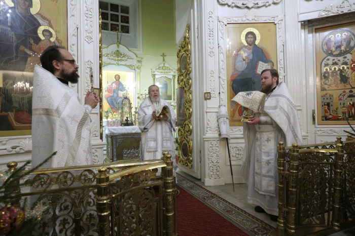 Рождество Христово в Преображенском кафедральном соборе Балашихи