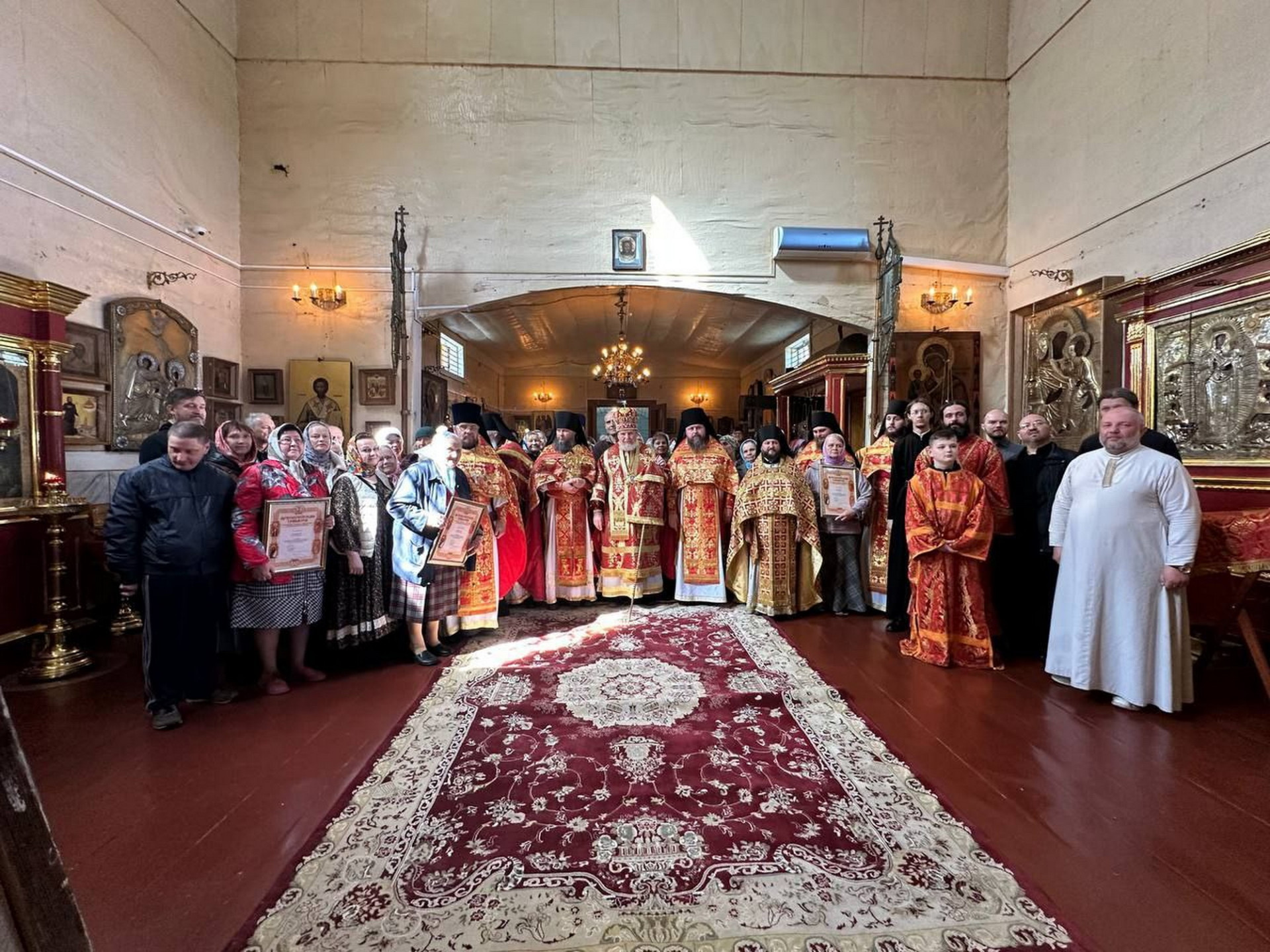 Престольный праздник на подворье Гуслицкой обители в Рудне-Никитском 