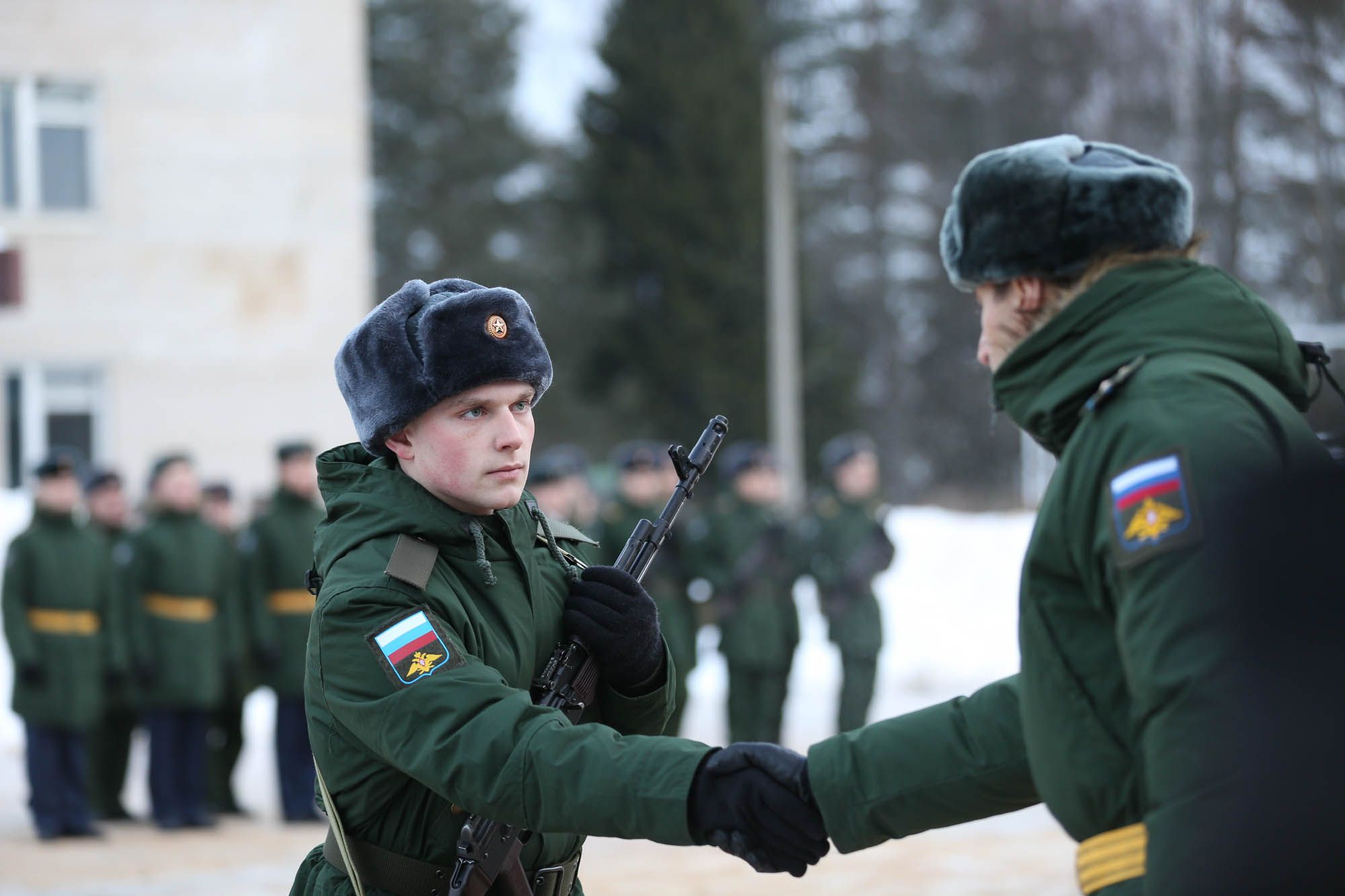 Присяга в войсковой части 28289 22.01.2023