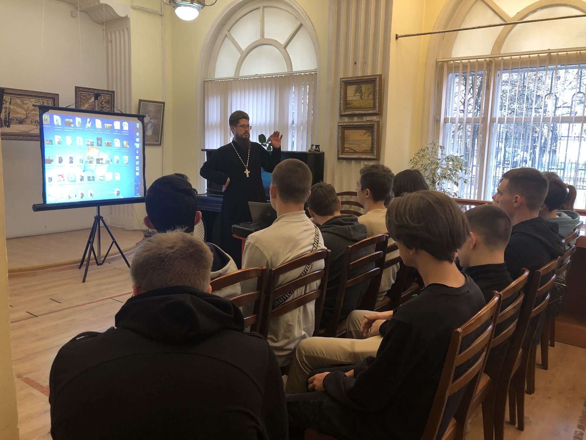 Встреча со студентами Щёлковского колледжа