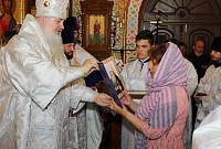 Великое освящение храма иконы Божией Матери «Боголюбская» деревни Поточино