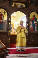 Архиерейское богослужение в Никольском храме Орехово-Зуева 