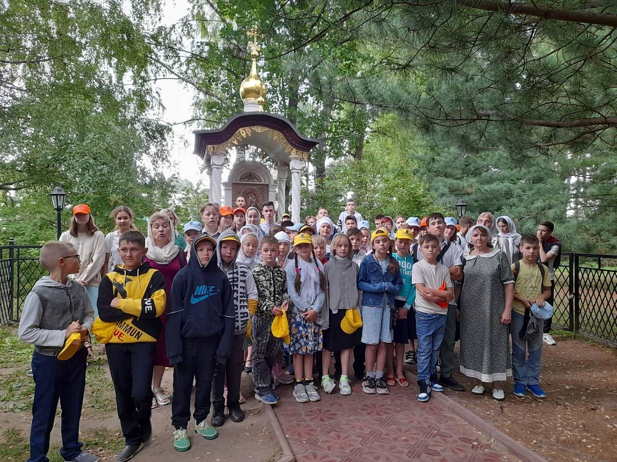 Начало Епархиального православного паломнического детского лагеря «Благовест»