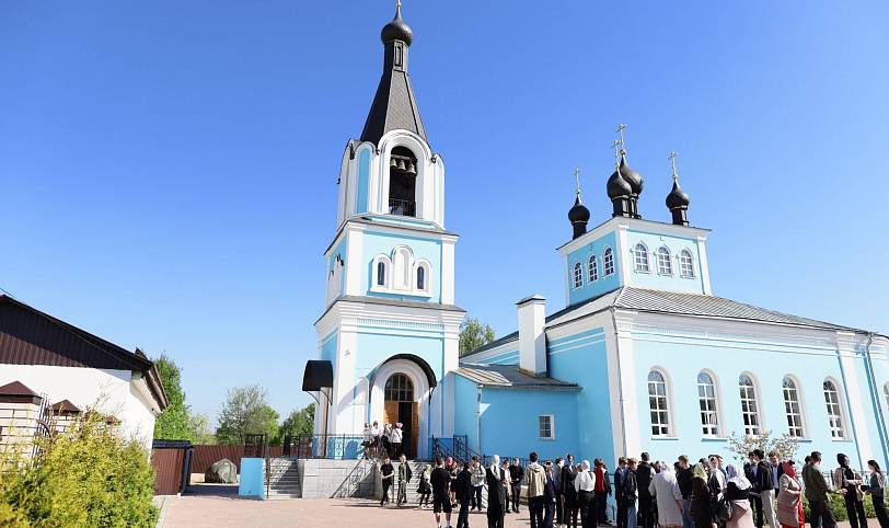 Молебен перед началом экзаменов для выпускников школ Павловского Посада