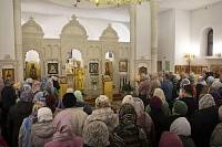 Архиерейское богослужение в Екатерининском храме Балашихи 