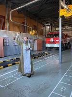 Посещение пожарно-спасательных учреждений Павловского Посада и Электрогорска