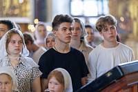 Архиерейское богослужение в Богородицерождественском соборе Орехово-Зуева