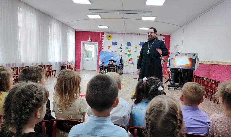 Тематический урок в дошкольном отделении лицея города Орехово-Зуево