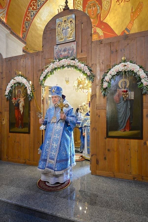 Престольный праздник в Скорбященском храме города Лосино-Петровский 