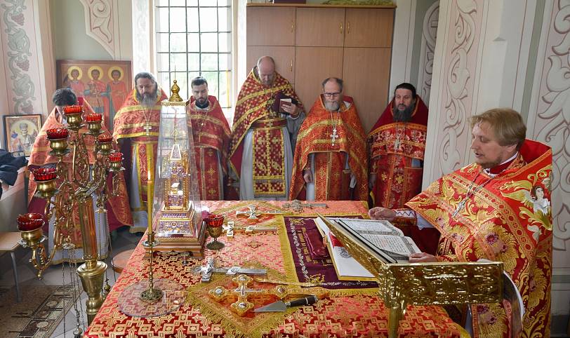 День памяти священномученика Василия Крылова в Троицком храме села Рязанцы