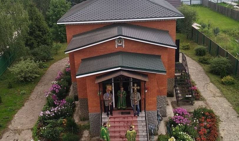 Престольный праздник в Серафимовском храме деревни Юркино