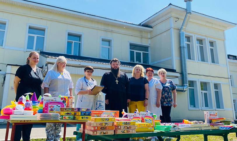 Посещение детского отделения Центральной районной больницы в Павловском Посаде