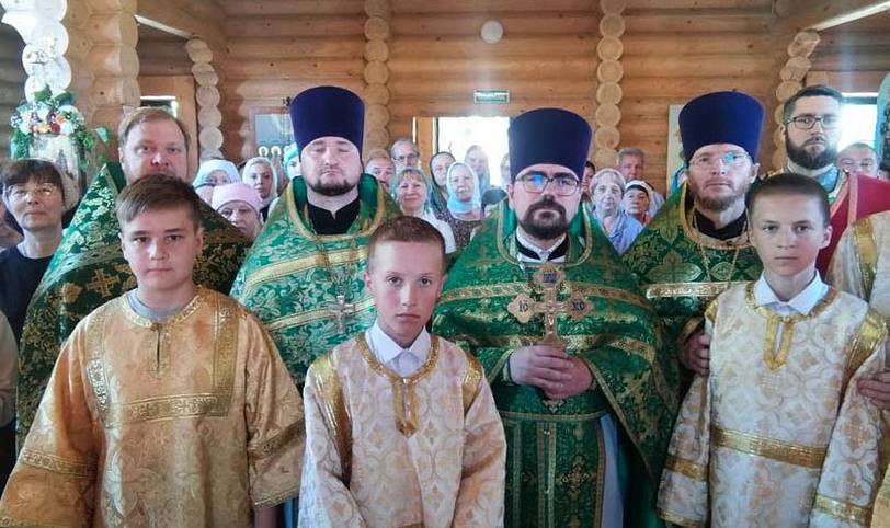 Престольный праздник в Сергиевском храме Балашихи