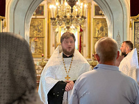 Сотрудники уголовно-исполнительной системы посетили Николо-Архангельский храм Балашихи