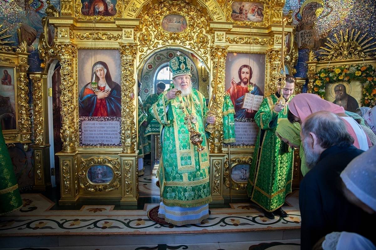 Престольный праздник в Серафимовском храме г. Щёлково 