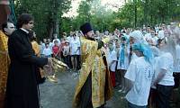 Завершение работы Епархиального молодежного лагеря