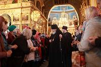 Архиерейское богослужение в Казанском храме села Иванисово