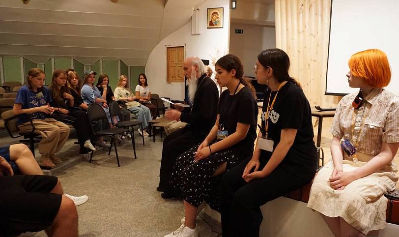 Открытие слета православной молодежи в Кудинове