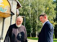 Архипастырский визит в Георгиевский храм города Павловский Посад