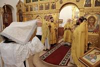 Архиерейское богослужение в Александро-Невском храме Балашихи