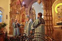 Архиерейское богослужение в Никитском Бывалинском женском монастыре 