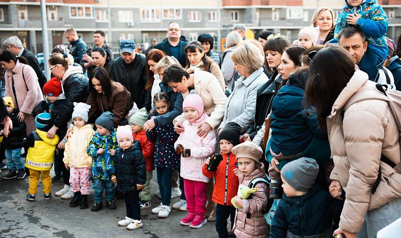 Открытие детского сада в посёлке Свердловский