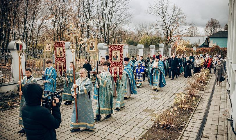 Престольный праздник в Покровском храме Балашихи