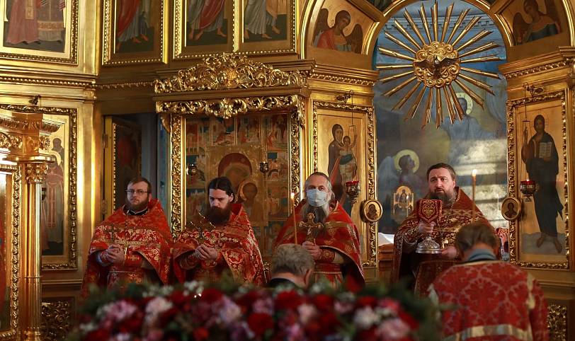 Празднование памяти священномученика Алексия Сперанского в Богослове