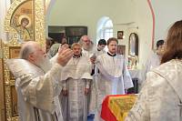 Великое освящение Князь-Владимирского храма деревни Новофрязино