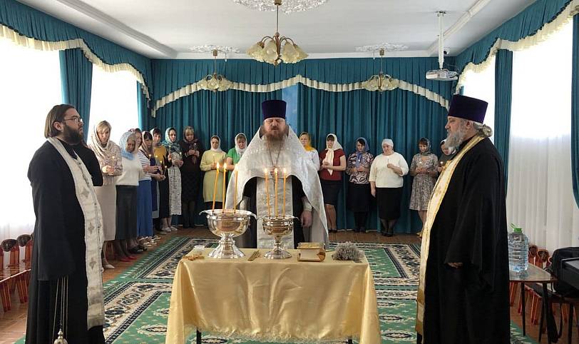 Освящение дошкольного корпуса «Светлячок» при павлово-посадской школе №14