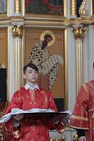 Архиерейское богослужение с участием Сводного детского хора Московской епархии в Богоявленском соборе Ногинска