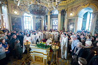 Отпевание священника Иоанна Солнцева