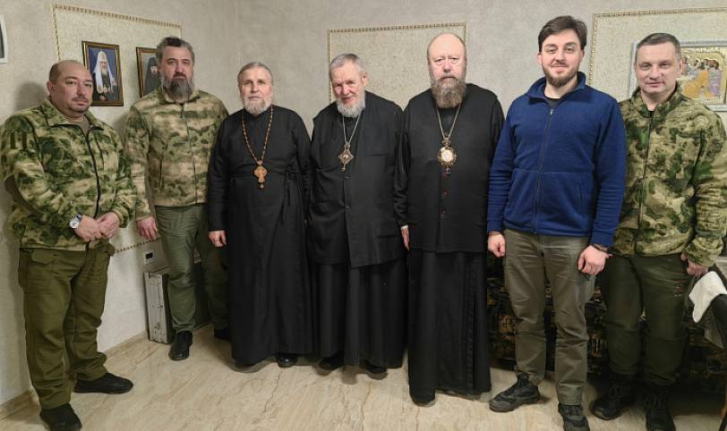 Гуманитарная поездка епископа Николая в новые регионы Российской Федерации 