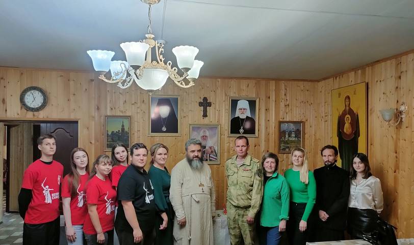 Встреча с волонтёрами в Ликино-Дулёве